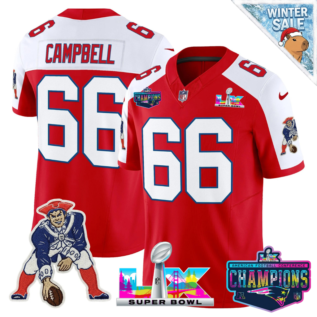 NE 2025 Vapor Jersey - AFC Champions Limited Patch