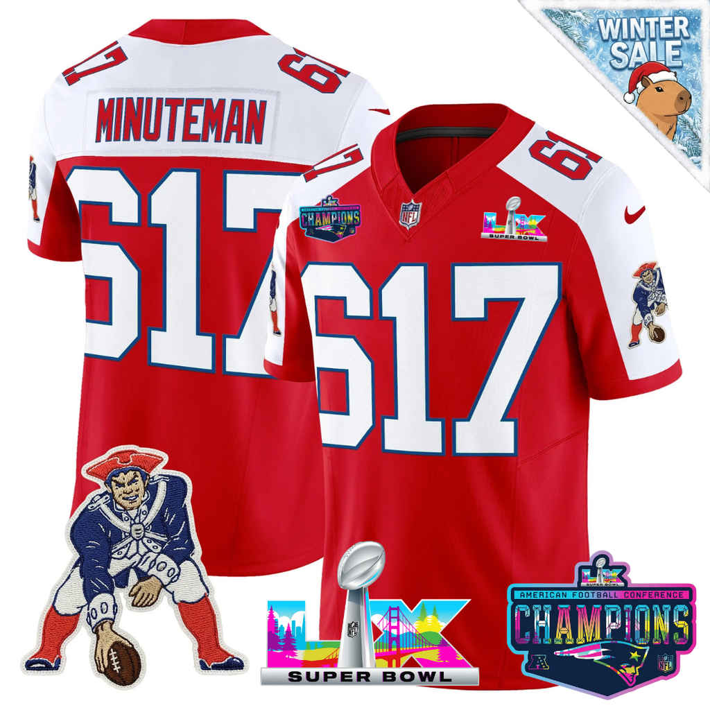 NE 2025 Vapor Jersey - AFC Champions Limited Patch