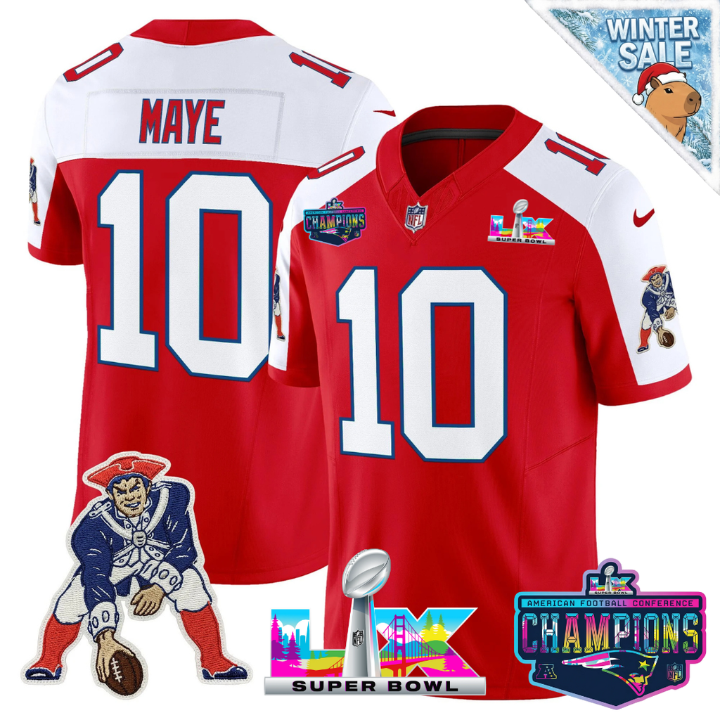 NE 2025 Vapor Jersey - AFC Champions Limited Patch