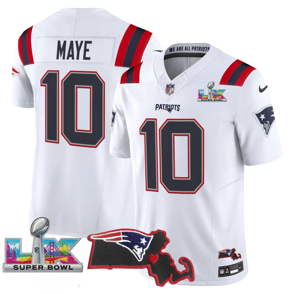 NE SB LX Game Patch Vapor Limited Jersey