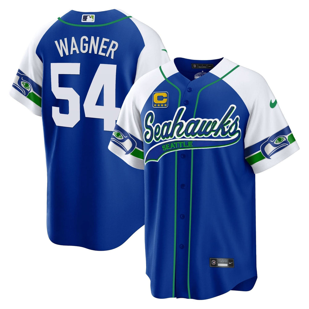 SEA Throwback & Gold Cool Base Jersey - All Stitched