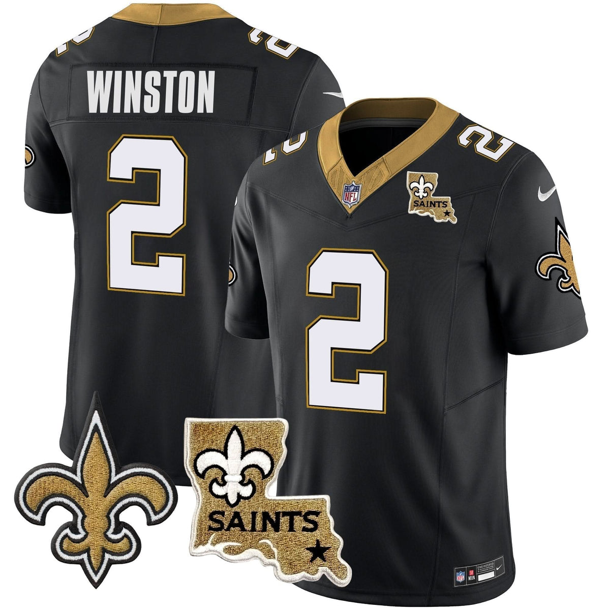 NO Vapor Limited Jersey - New Orleans Patch