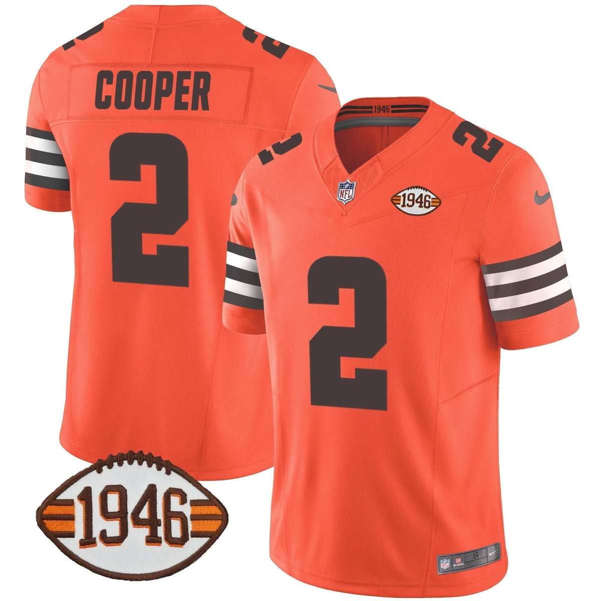 CLE 1946 75th Anniversary Patch Jersey