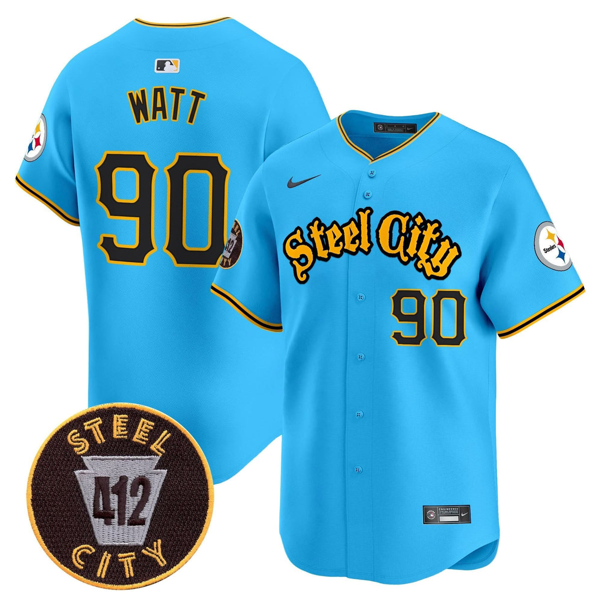 PIT 412 Patch Vapor Premier Limited Jersey