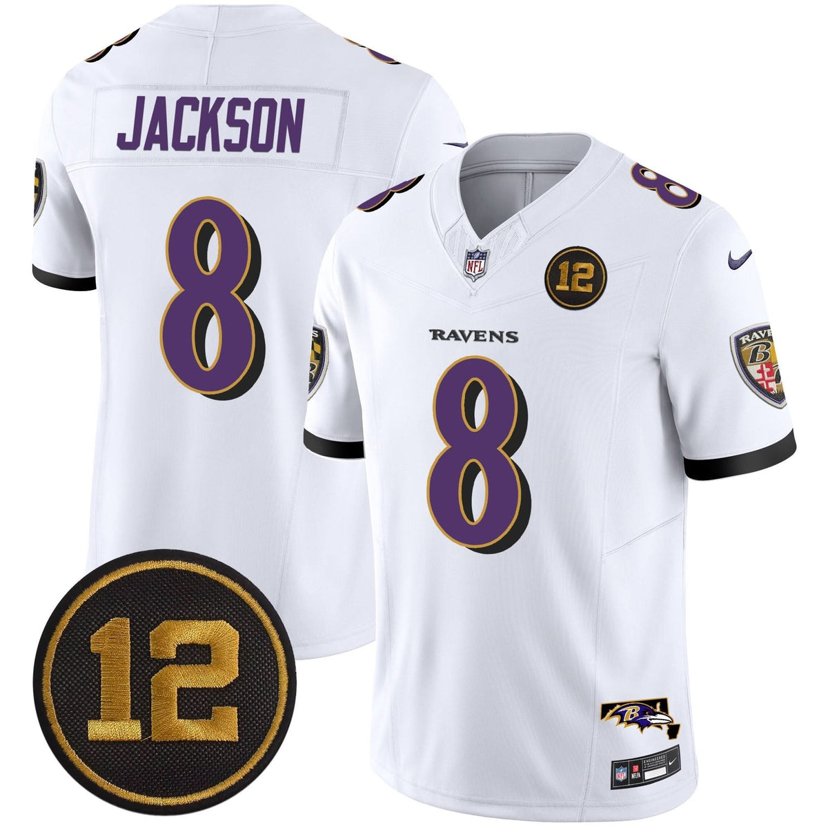 BAL Jacoby Jones Patch Vapor Limited Jersey