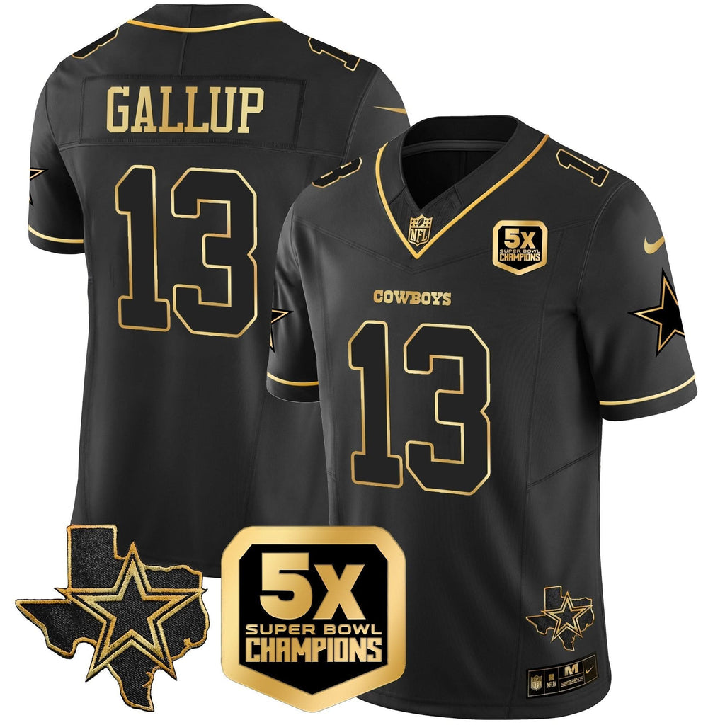 DAL 5x Super Bowl Champions Vapor Limited Jersey