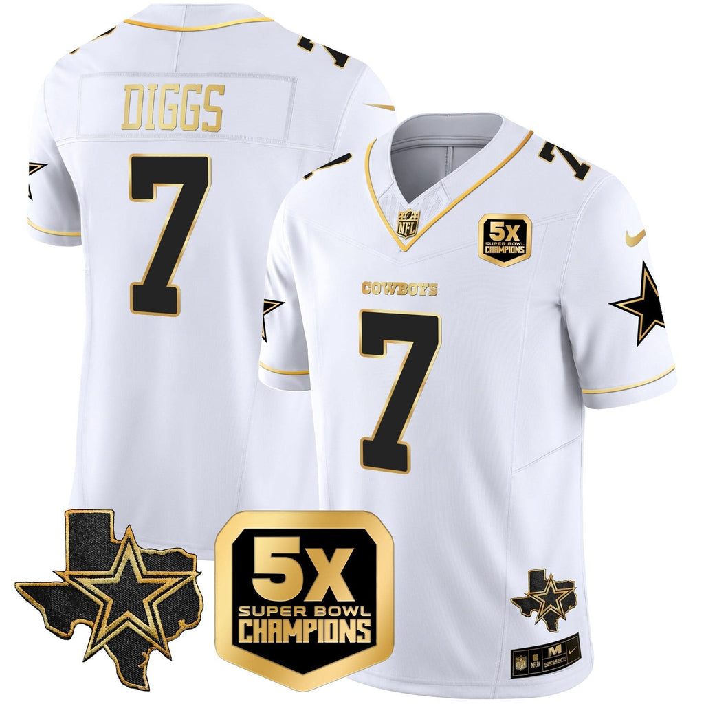 DAL 5x Super Bowl Champions Vapor Limited Jersey