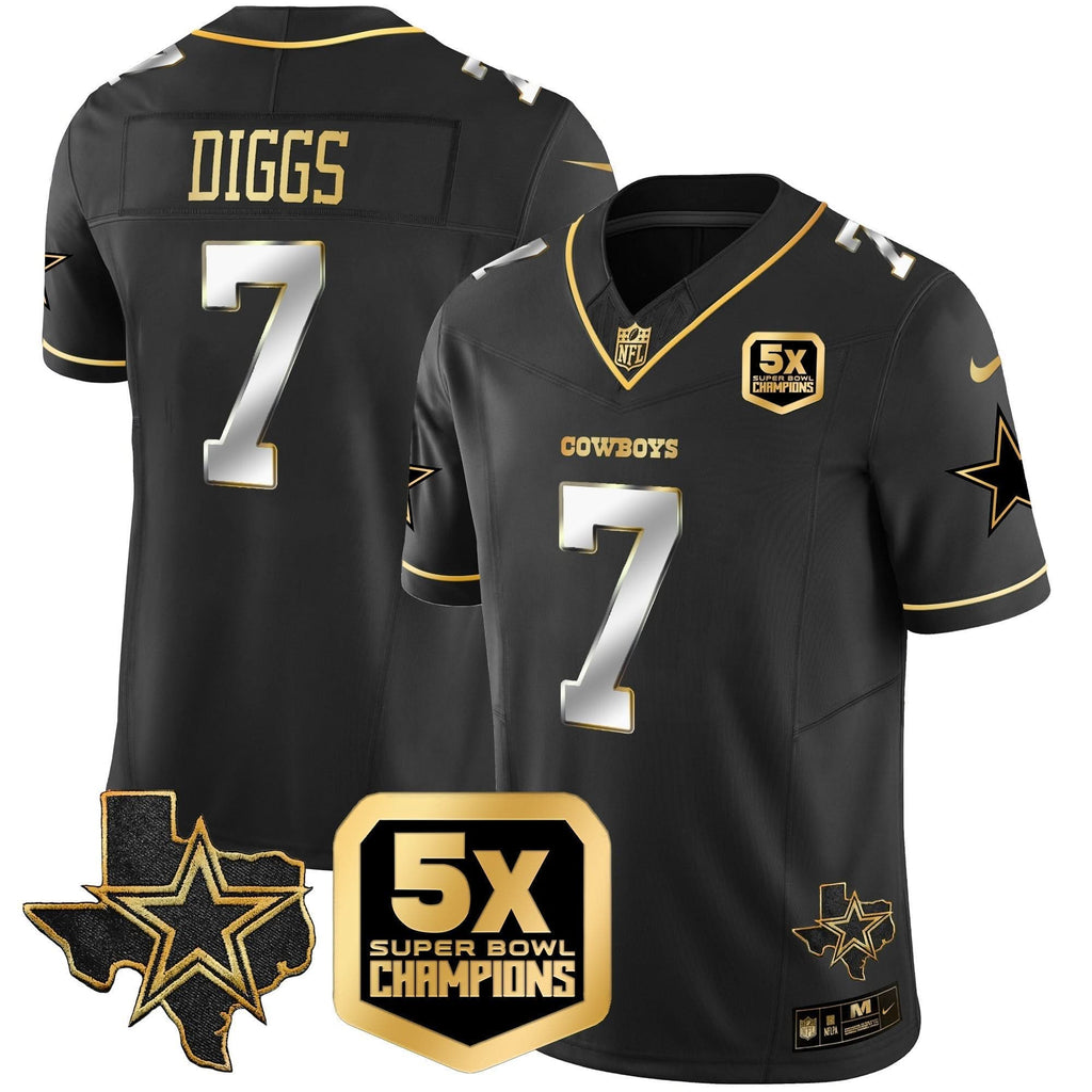 DAL 5x Super Bowl Champions Vapor Limited Jersey