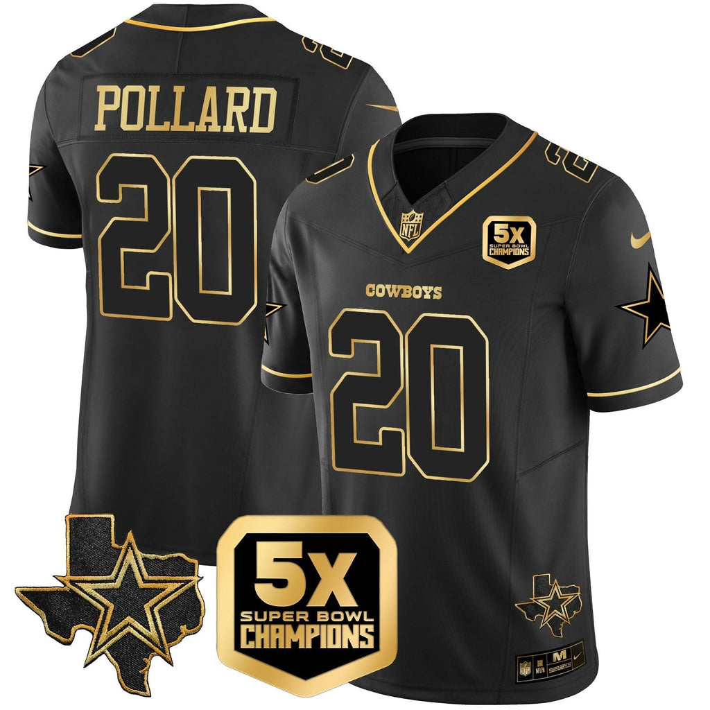 DAL 5x Super Bowl Champions Vapor Limited Jersey
