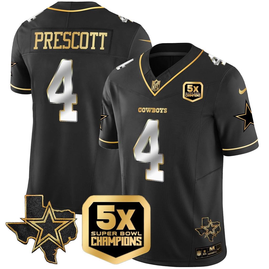 DAL 5x Super Bowl Champions Vapor Limited Jersey