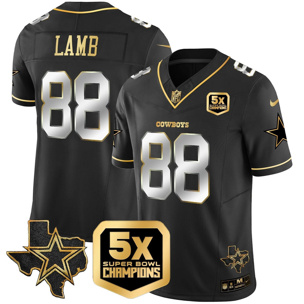 DAL 5x Super Bowl Champions Vapor Limited Jersey
