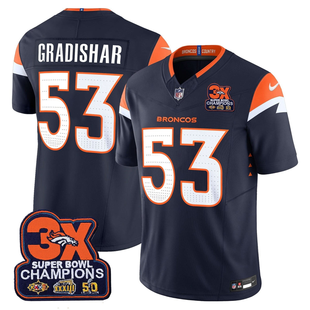 DB 3-Time Champions Patch Vapor Limited Jersey