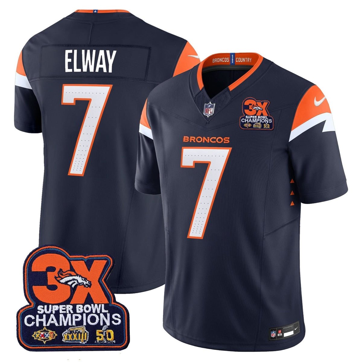 DB 3-Time Champions Patch Vapor Limited Jersey
