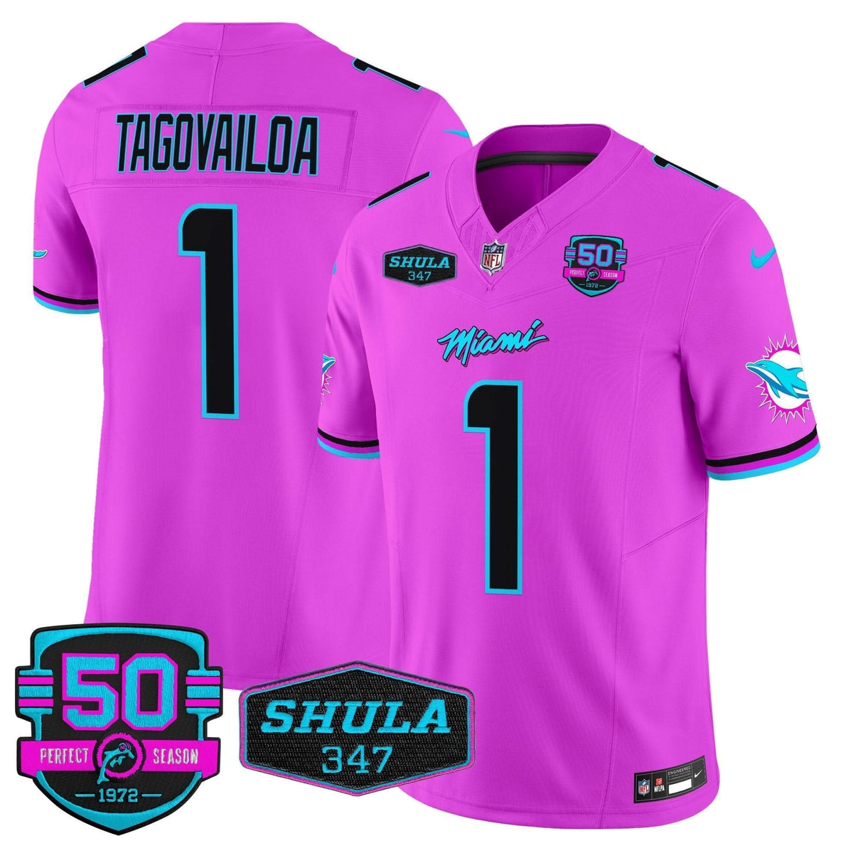 MIA "Miami Vice" Vapor Limited Jersey V4