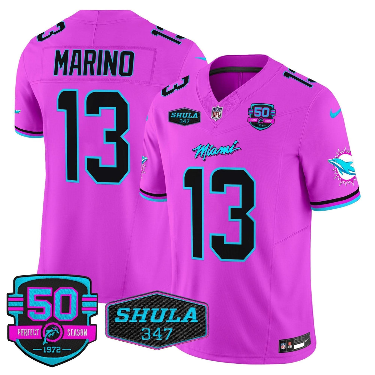 MIA "Miami Vice" Vapor Limited Jersey V4