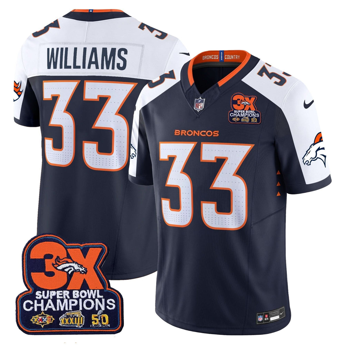 DB 3-Time Champions Patch Vapor Limited Jersey