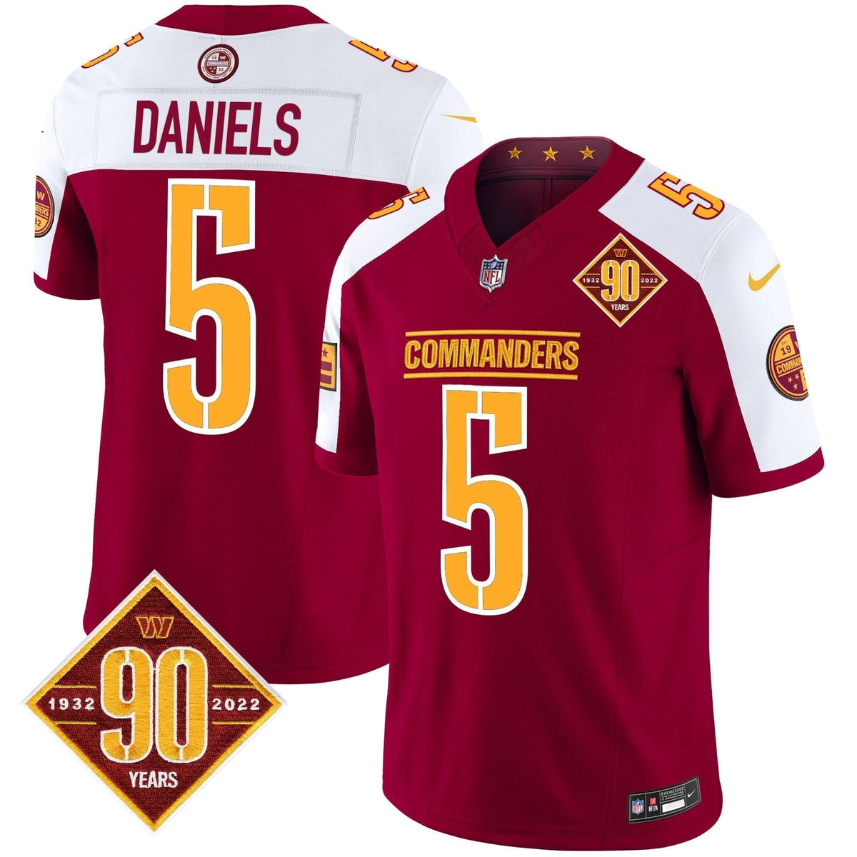 WC 90th Anniversary Patch Vapor Limited Jersey