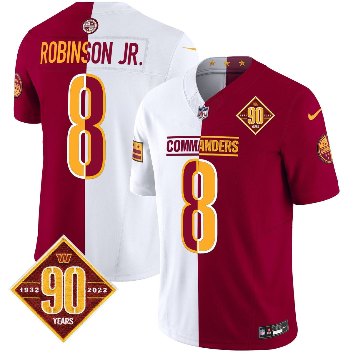 WC 90th Anniversary Patch Vapor Limited Jersey