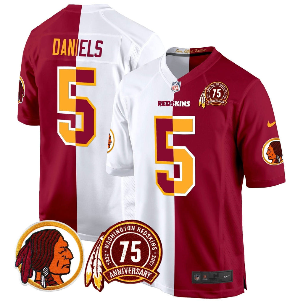WR 75th Patch Throwback Game Jersey