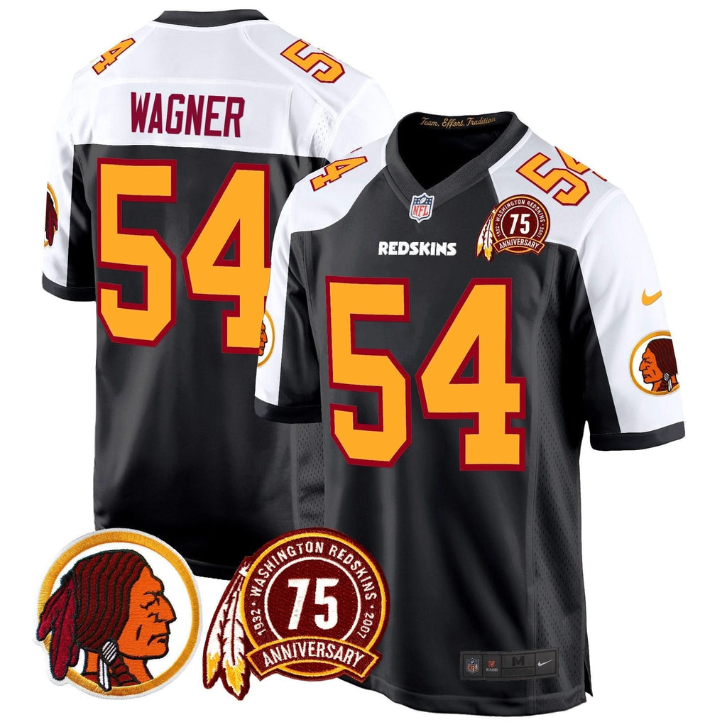 WR 75th Patch Throwback Game Jersey