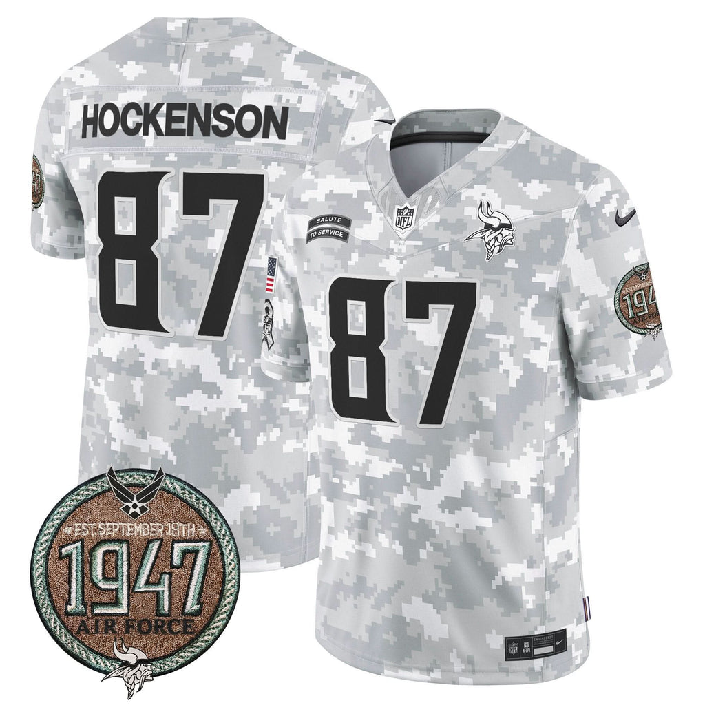 MIN 2024 Salute to Service Establishment Year Patch Vapor Limited Jersey