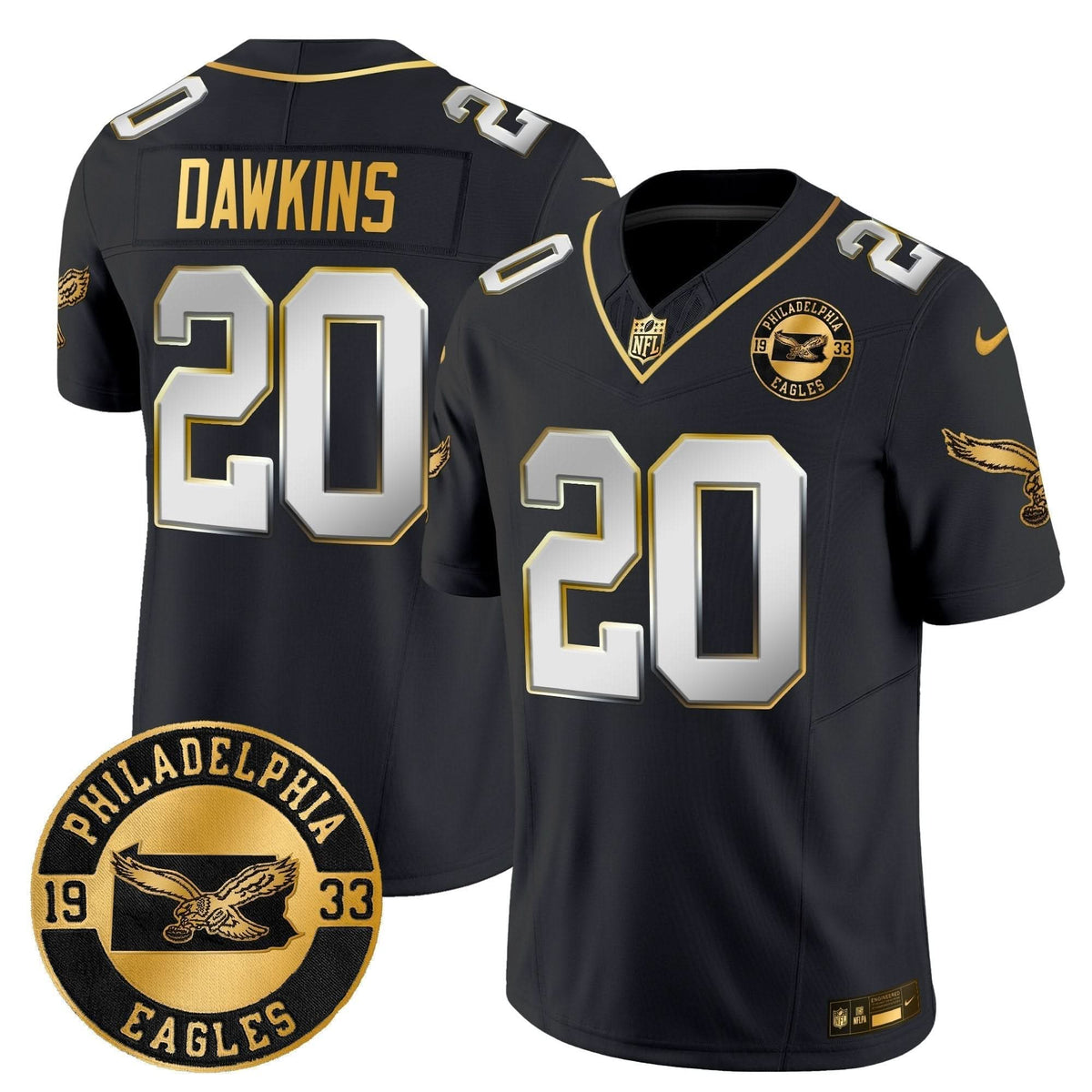 PE 2024 Throwback Gold Vapor Limited Jersey - Est. 1933 Patch