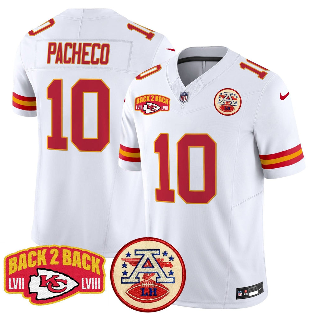 KC Super Back 2 Back Patch Vapor Limited Jersey