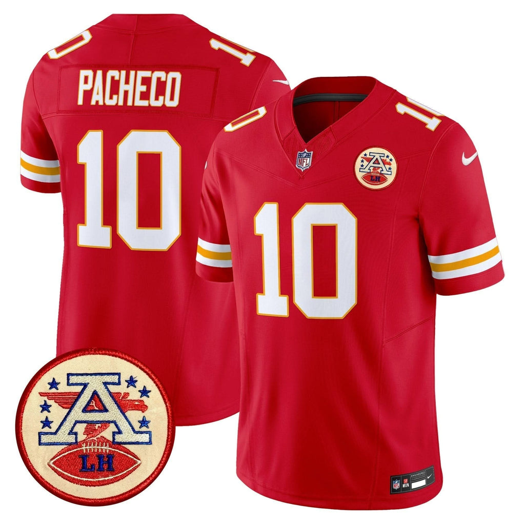 KC 2024 Lamar Hunt Patch Vapor Limited Jersey