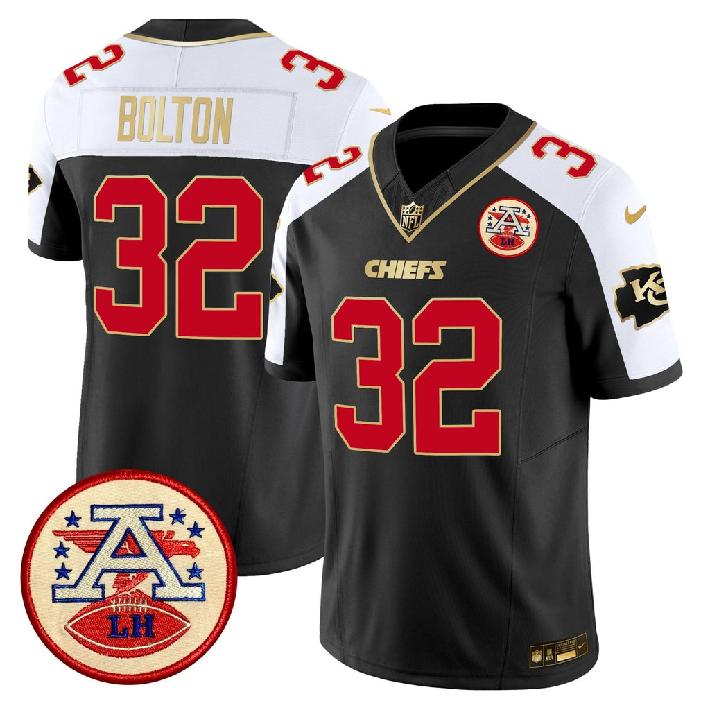 KC 2024 Lamar Hunt Patch Vapor Limited Jersey
