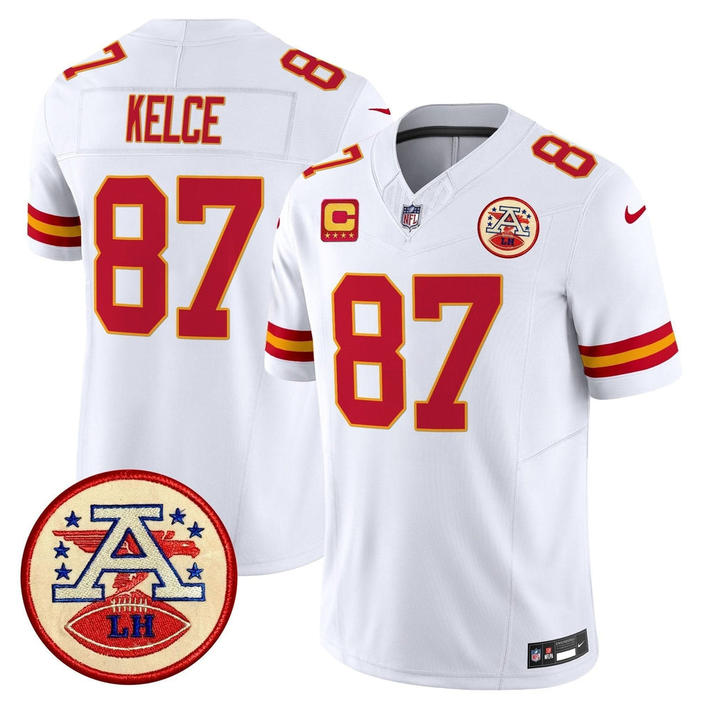 KC 2024 Lamar Hunt Patch Vapor Limited Jersey