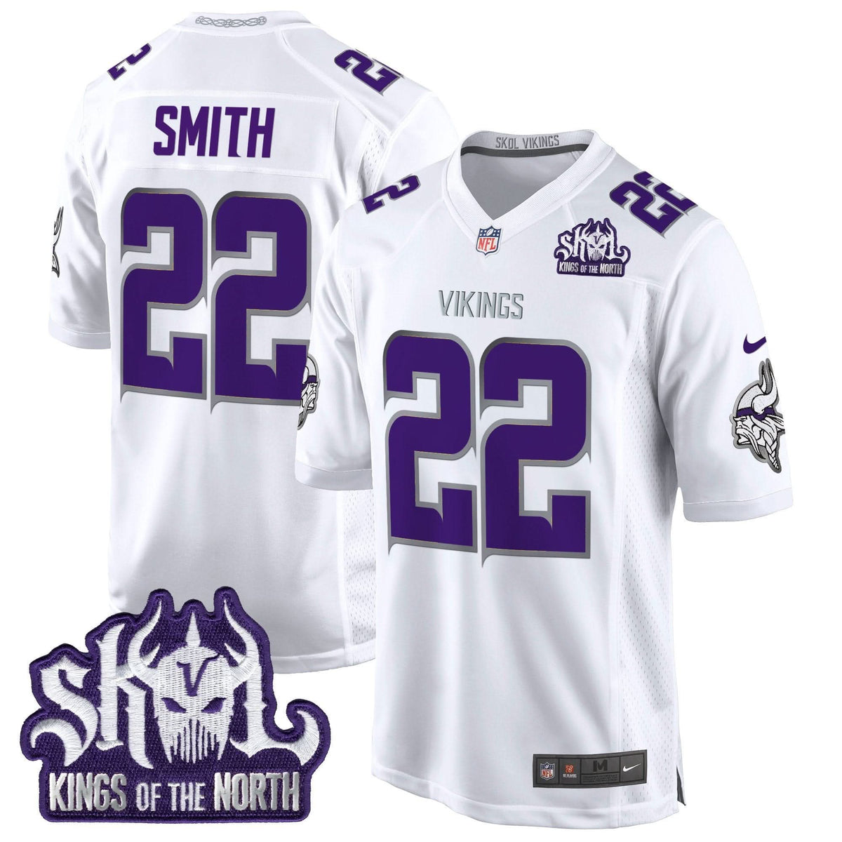 MV King Of The North Patch Throwback Game Jersey