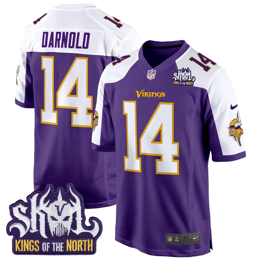 MV King Of The North Patch Throwback Game Jersey