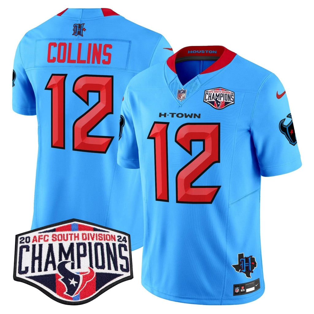 HT 2024 AFC South Division Champions Patch Vapor Limited Jersey