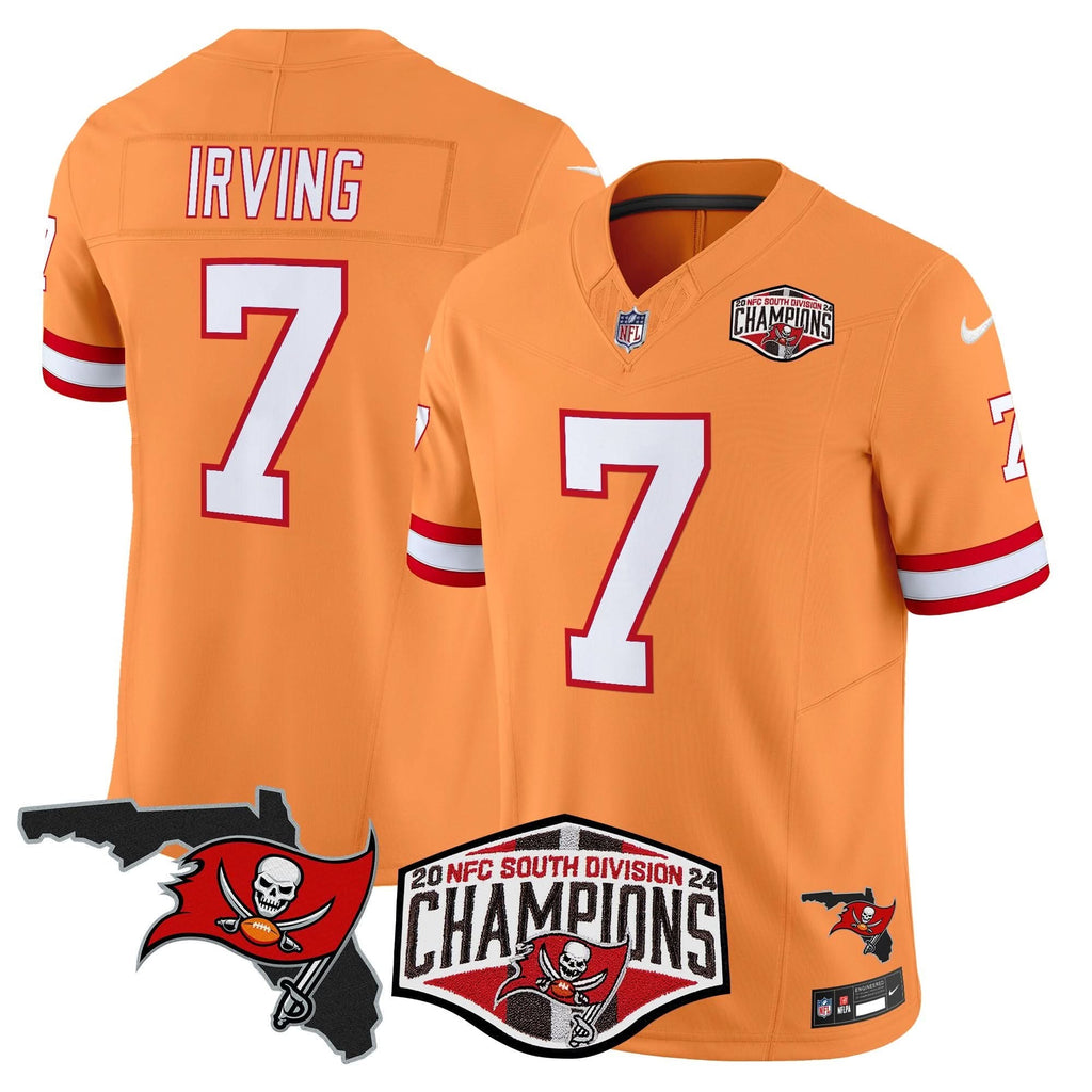 TB 2024 NFC South Division Champions Patch Vapor Limited Jersey