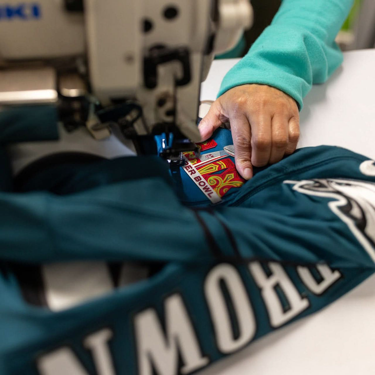 PE Super Bowl LIX Patch Vapor Limited Jersey