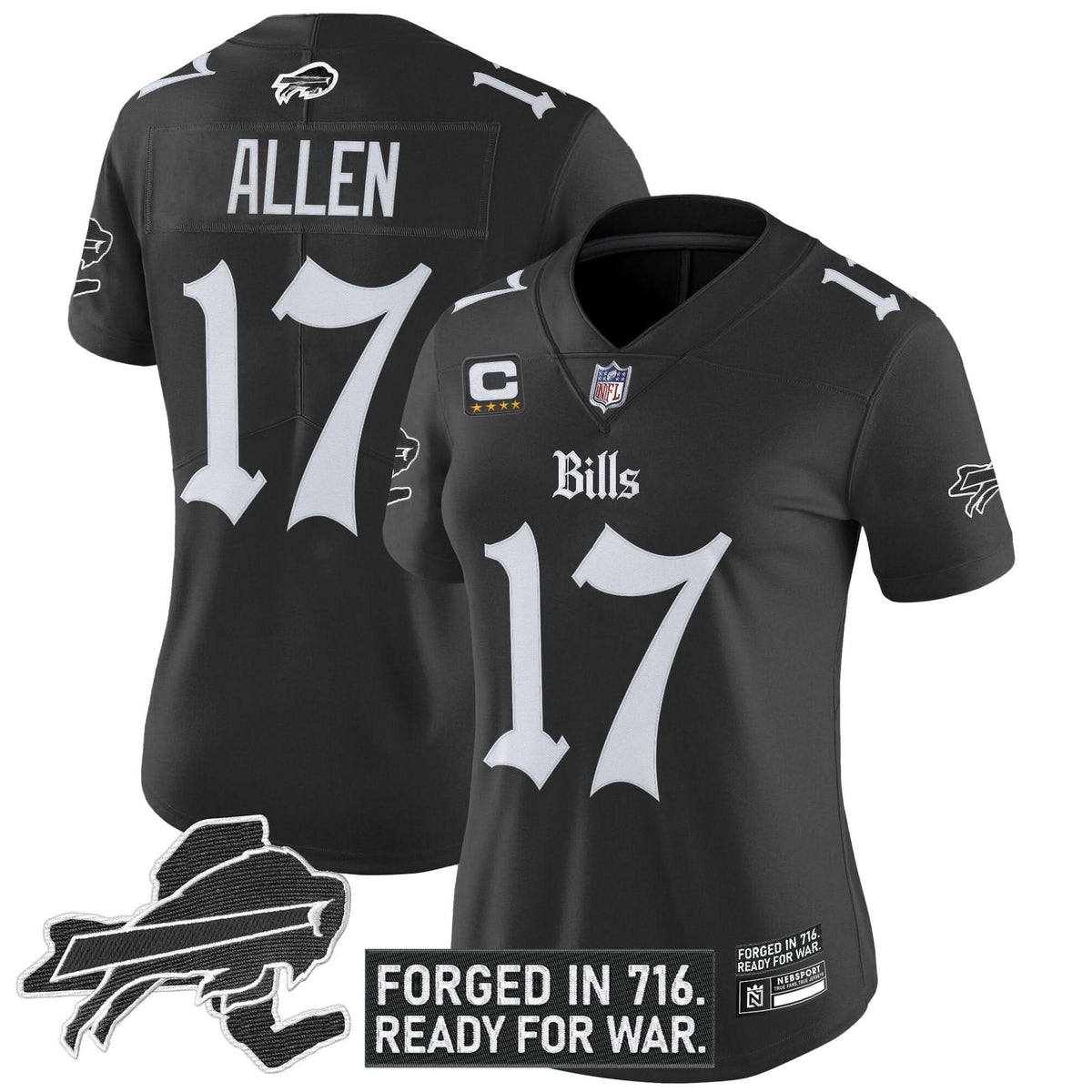 Women's BB 'Gothic Cold Front Edition' Vapor Limited Jersey - All Stitched