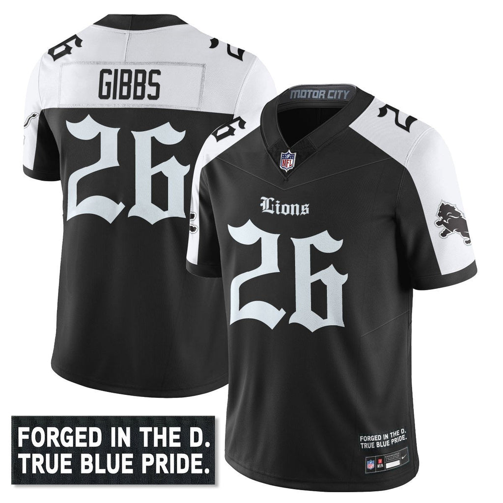 DET 'Gothic Motor City Edition' Vapor Limited Jersey