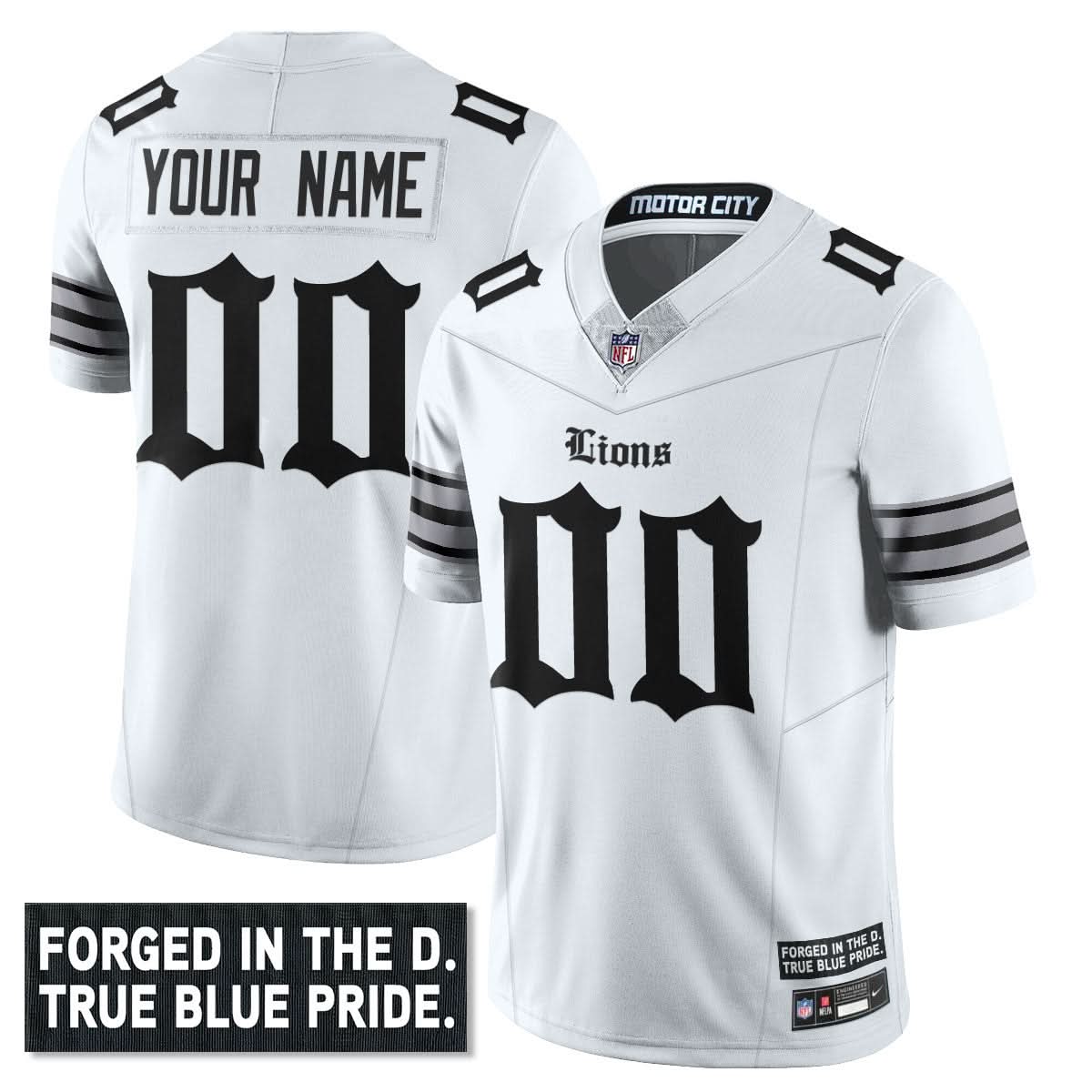 DET 'Gothic Motor City Edition' Vapor Limited Jersey