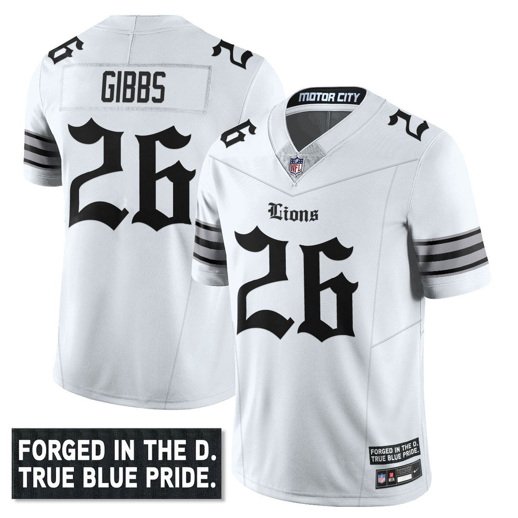 DET 'Gothic Motor City Edition' Vapor Limited Jersey