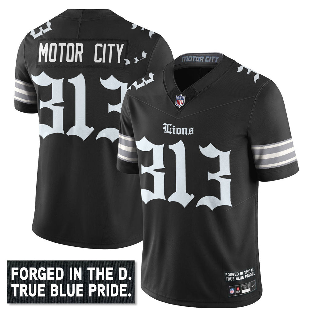 DET 'Gothic Motor City Edition' Vapor Limited Jersey