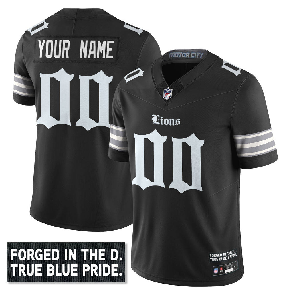 DET 'Gothic Motor City Edition' Vapor Limited Jersey