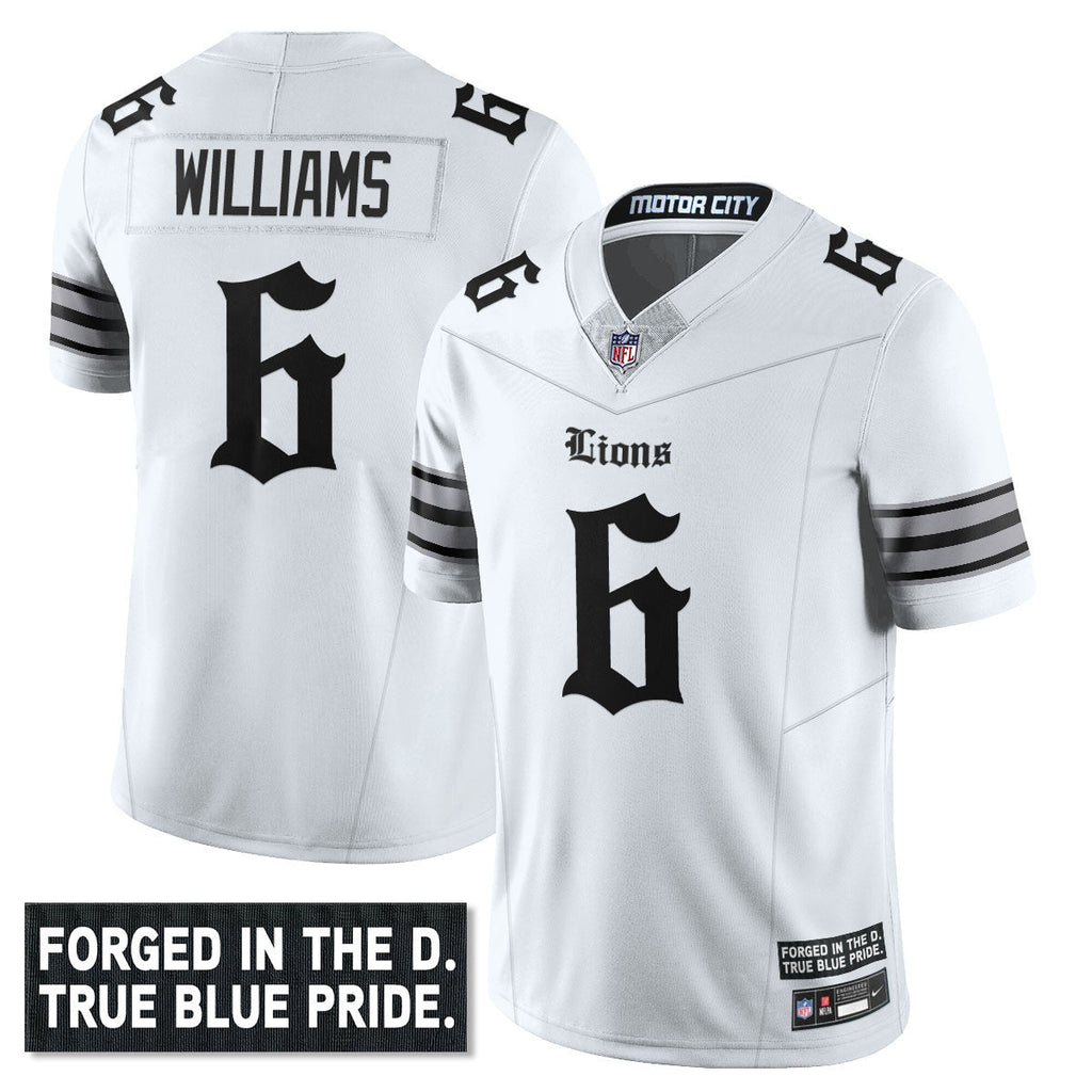 DET 'Gothic Motor City Edition' Vapor Limited Jersey
