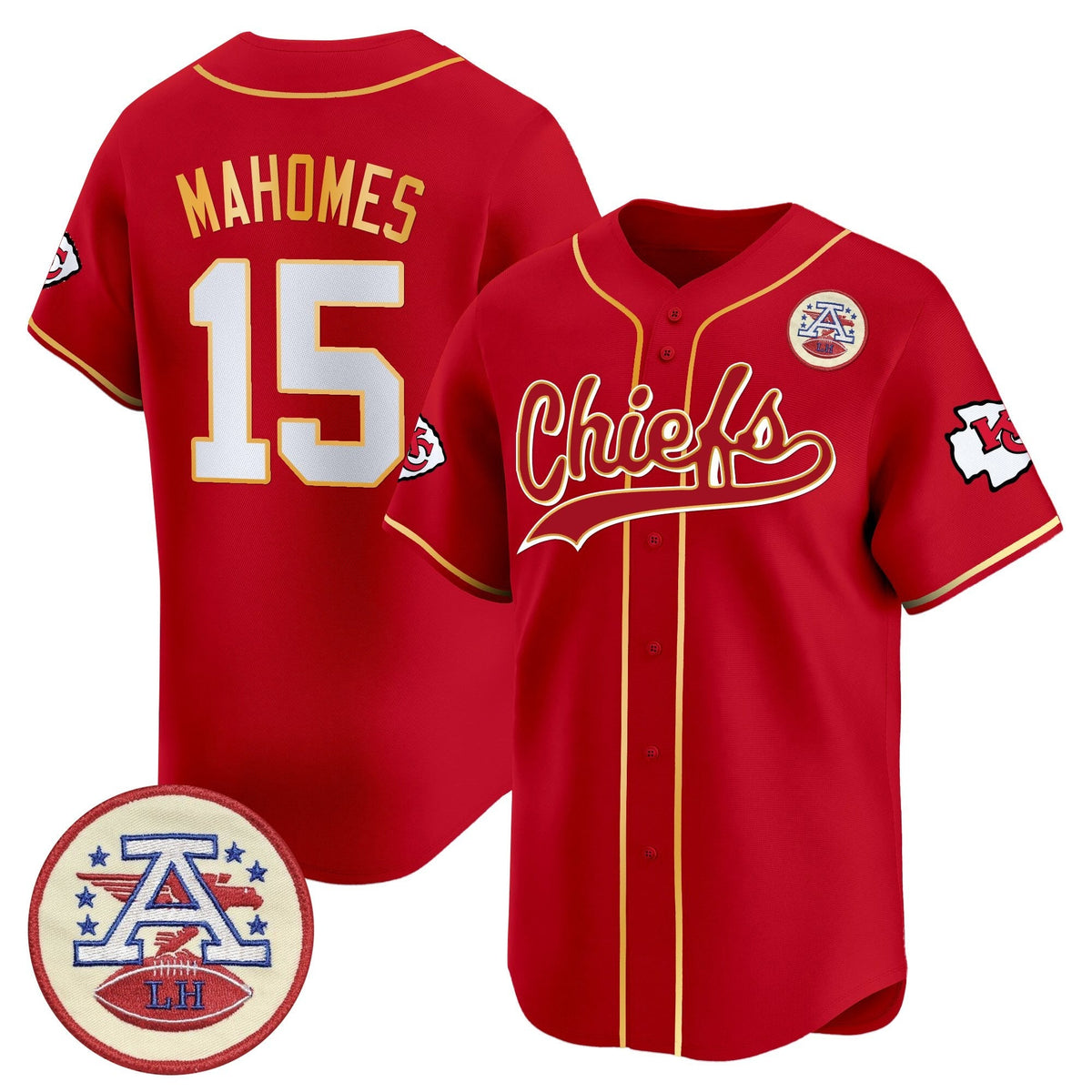 KC 2025 Vapor Baseball Jersey - All Stitched