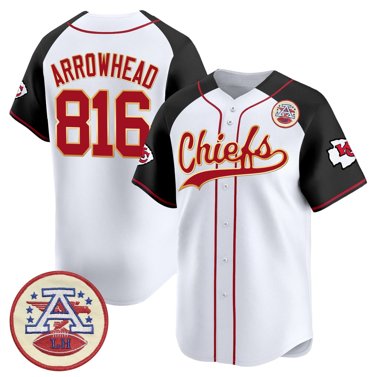 KC 2025 Vapor Baseball Jersey - All Stitched