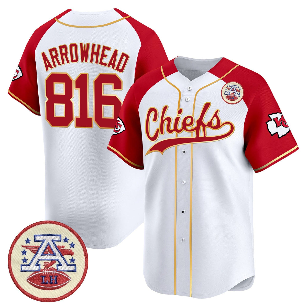 KC 2025 Vapor Baseball Jersey - All Stitched