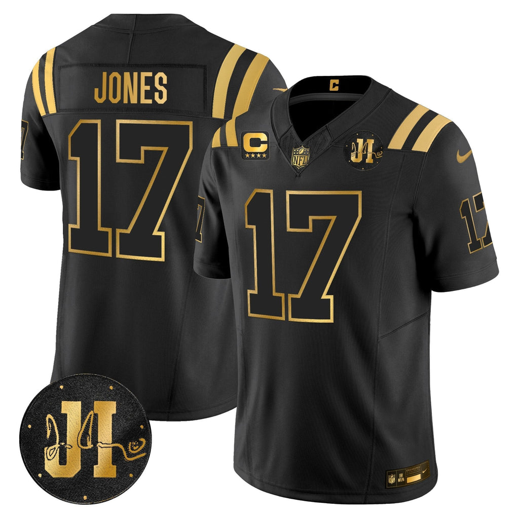 IND 2025 Jim Irsay Patch Gold Vapor Limited Jersey