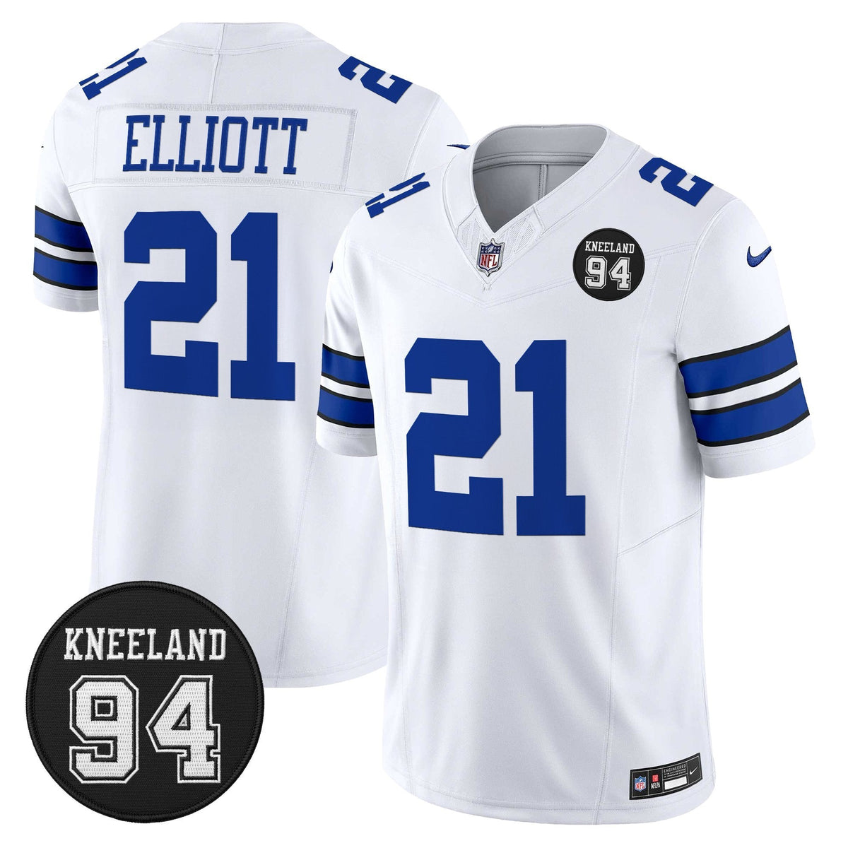 DAL #94 Marshawn Kneeland Memorial Patch Vapor Limited Jersey