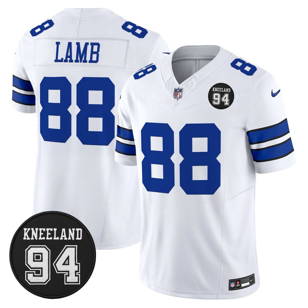 DAL #94 Marshawn Kneeland Memorial Patch Vapor Limited Jersey