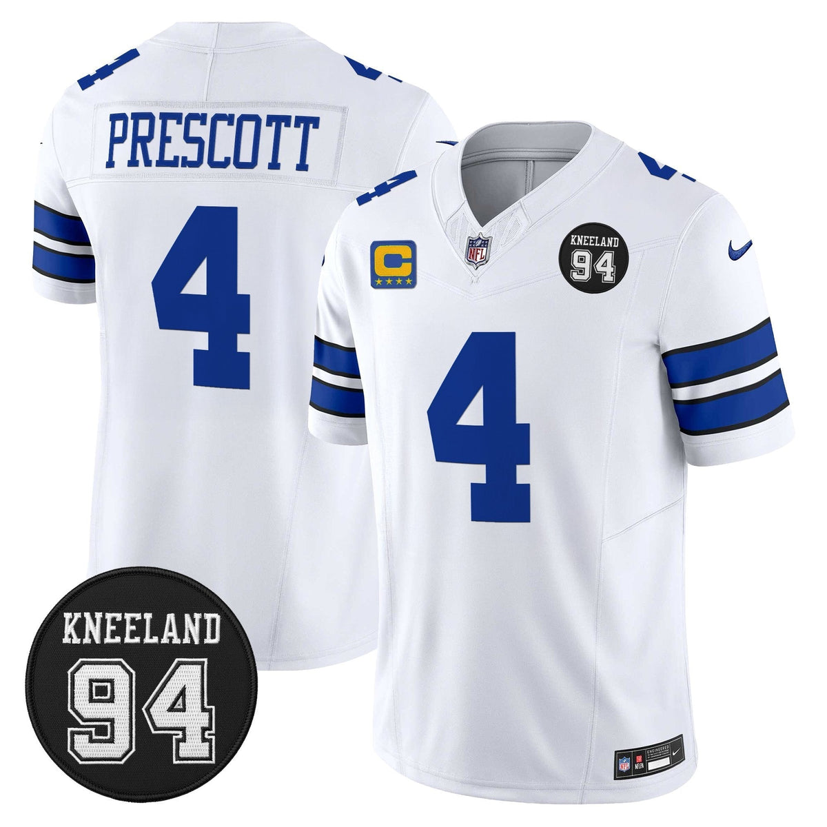 DAL #94 Marshawn Kneeland Memorial Patch Vapor Limited Jersey