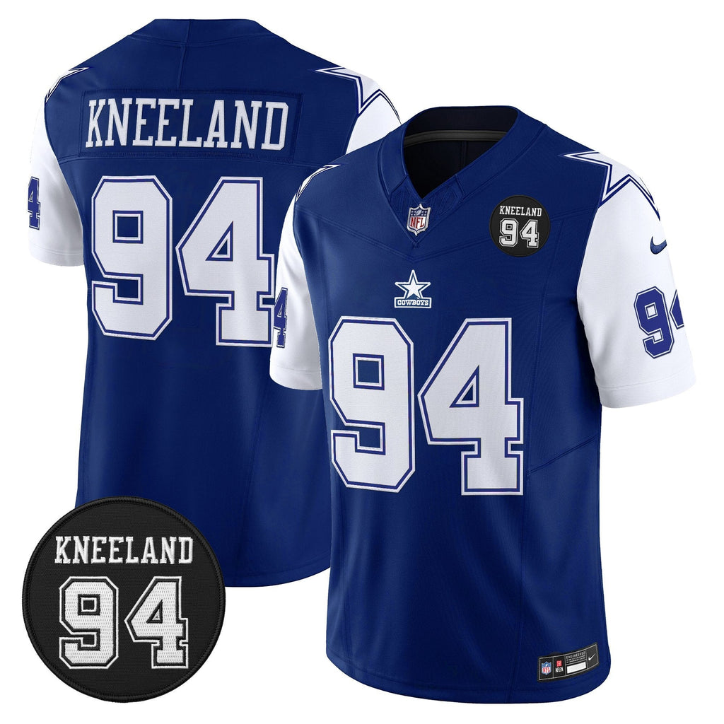 DAL #94 Marshawn Kneeland Memorial Patch Vapor Limited Jersey